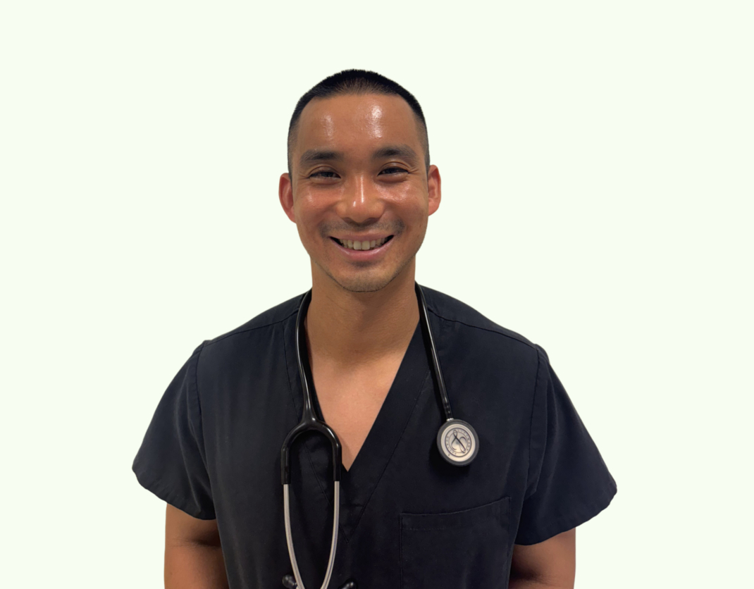 Dr Kevin Tan, telehealth GP with Wellvue, offering online general practice care across Australia from his Melbourne base.